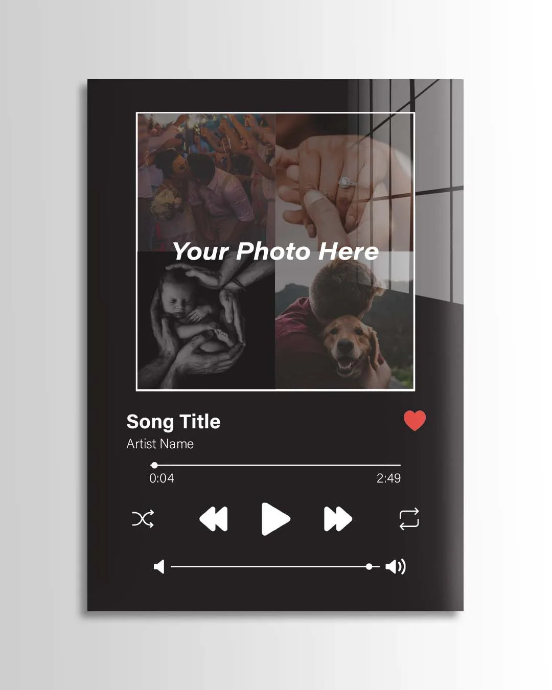 Create Your Own Custom Album Cover Print