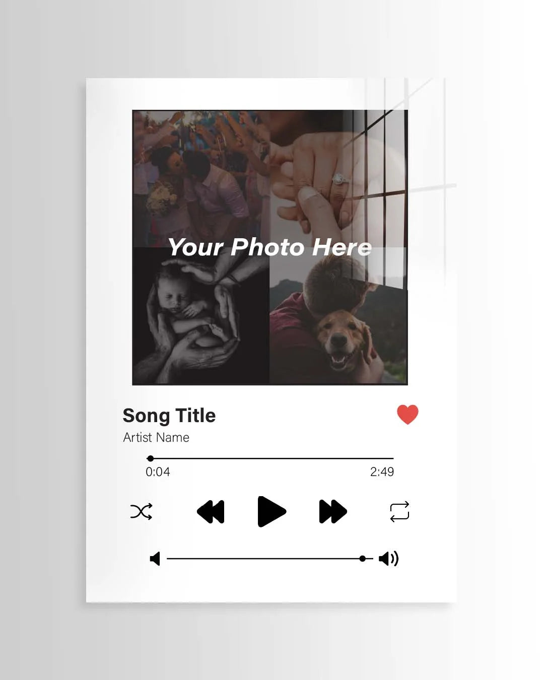 Create Your Own Custom Album Cover Print