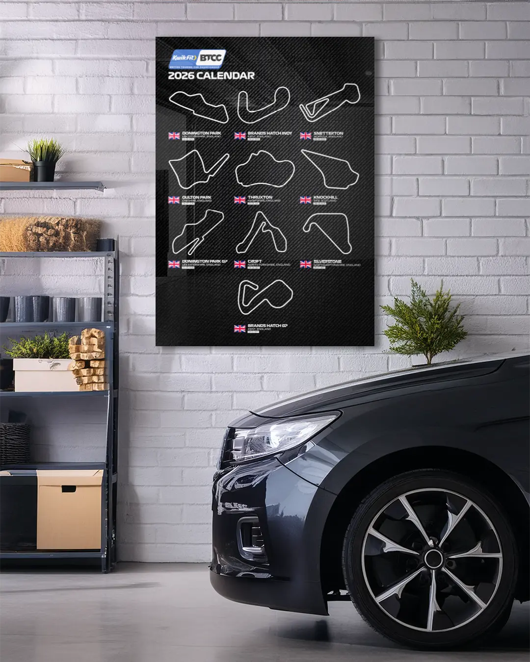 British Touring Car Championship Calendar 2026