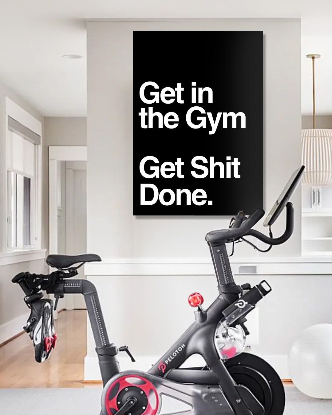Get in the Gym Motivational Gym Wall Art Print