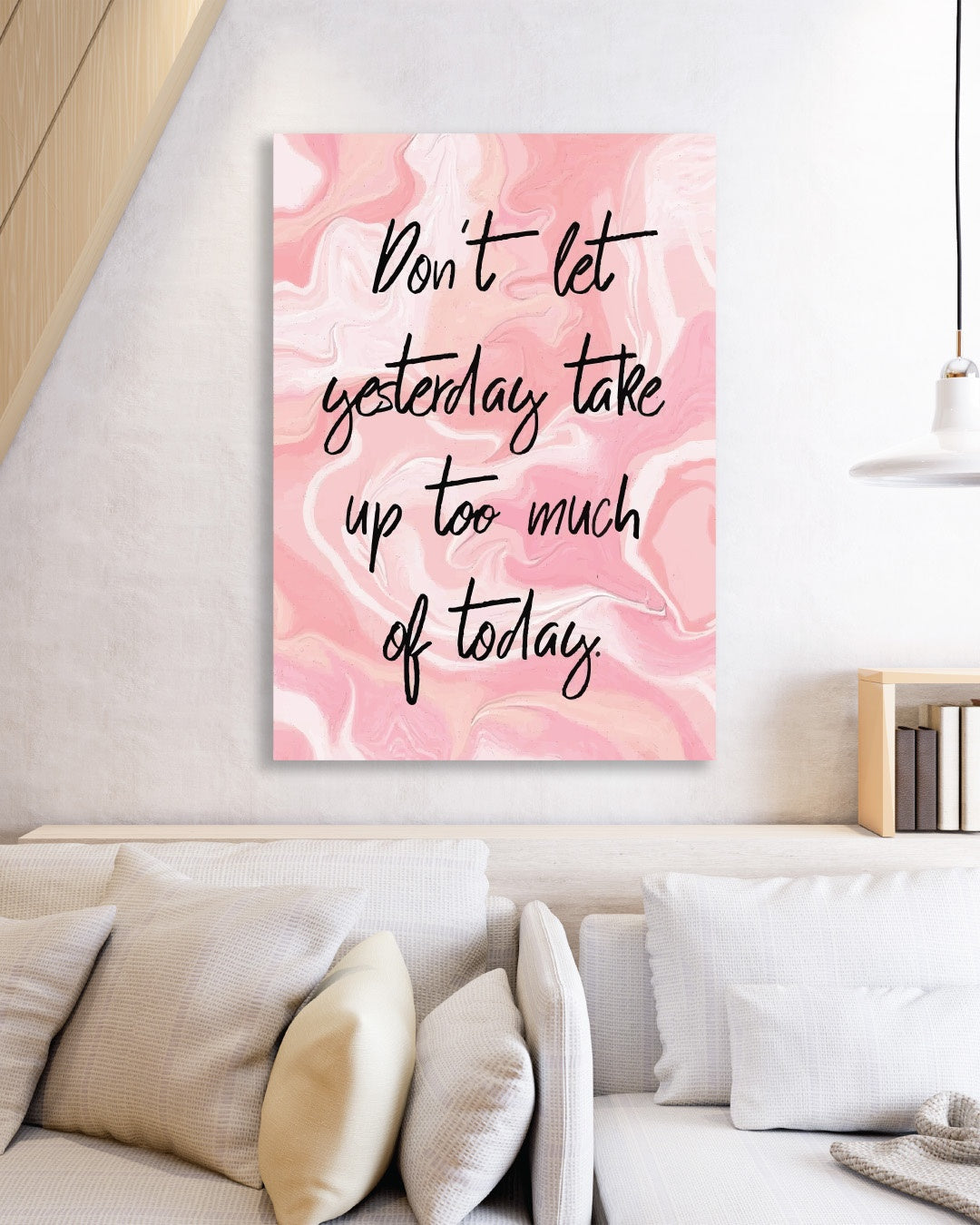 Look Forward Motivational Quote Wall Art Print
