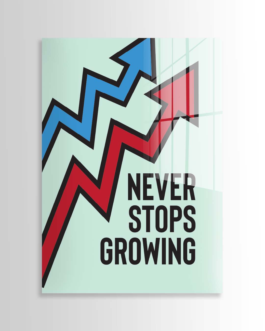 Never Stops Growing