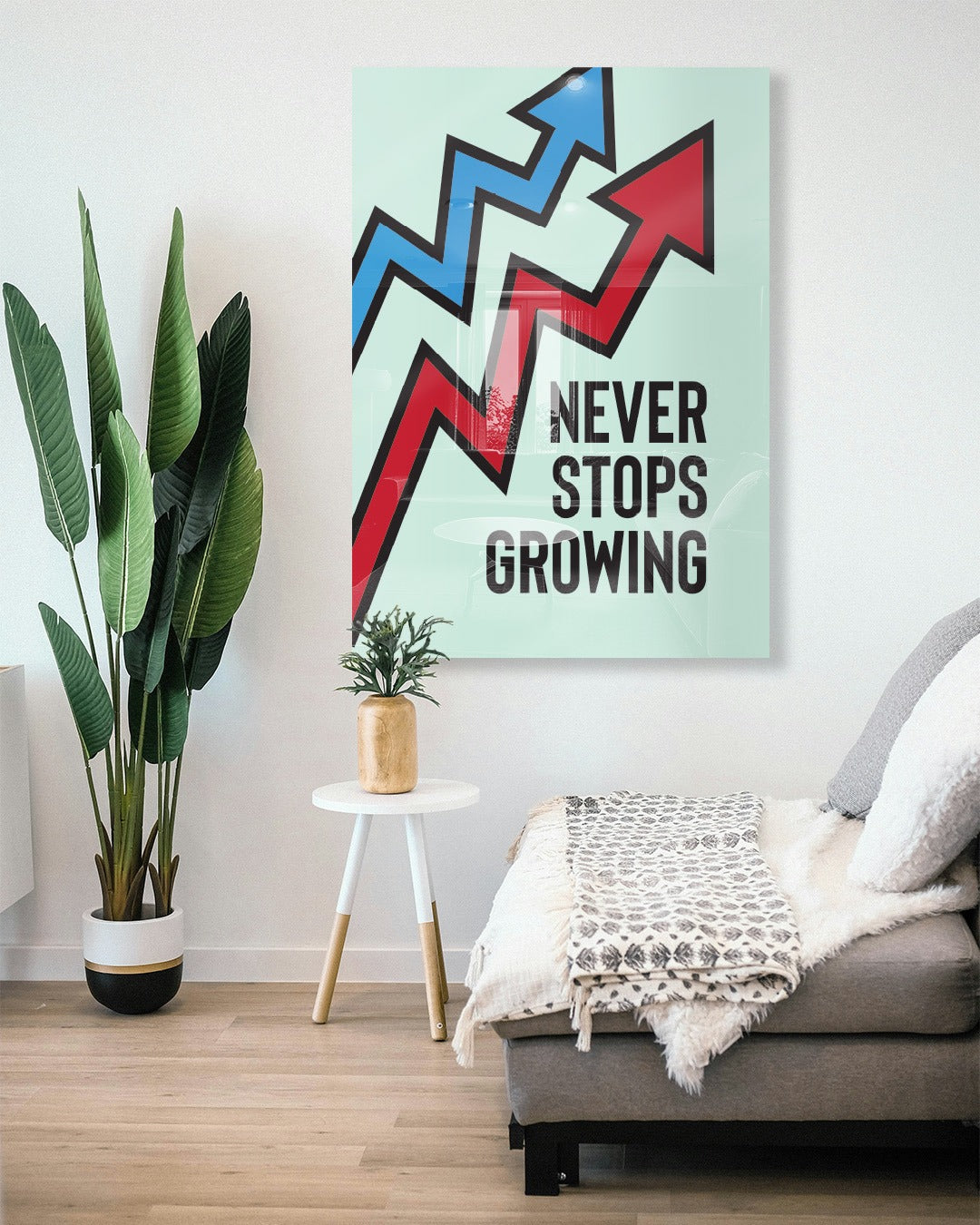 Never Stops Growing