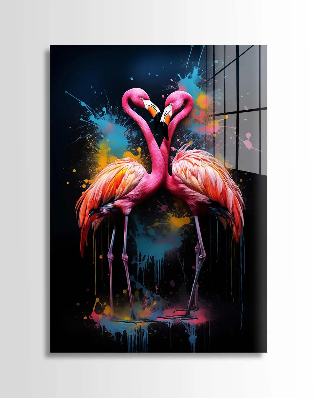 Flamboyance of Flamingos Noir