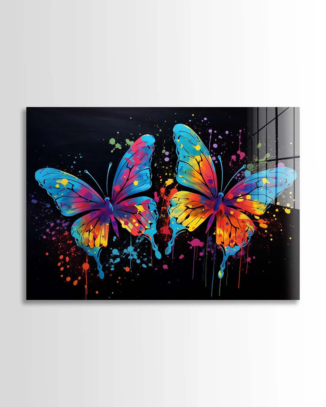Flutter of Butterflies Noir
