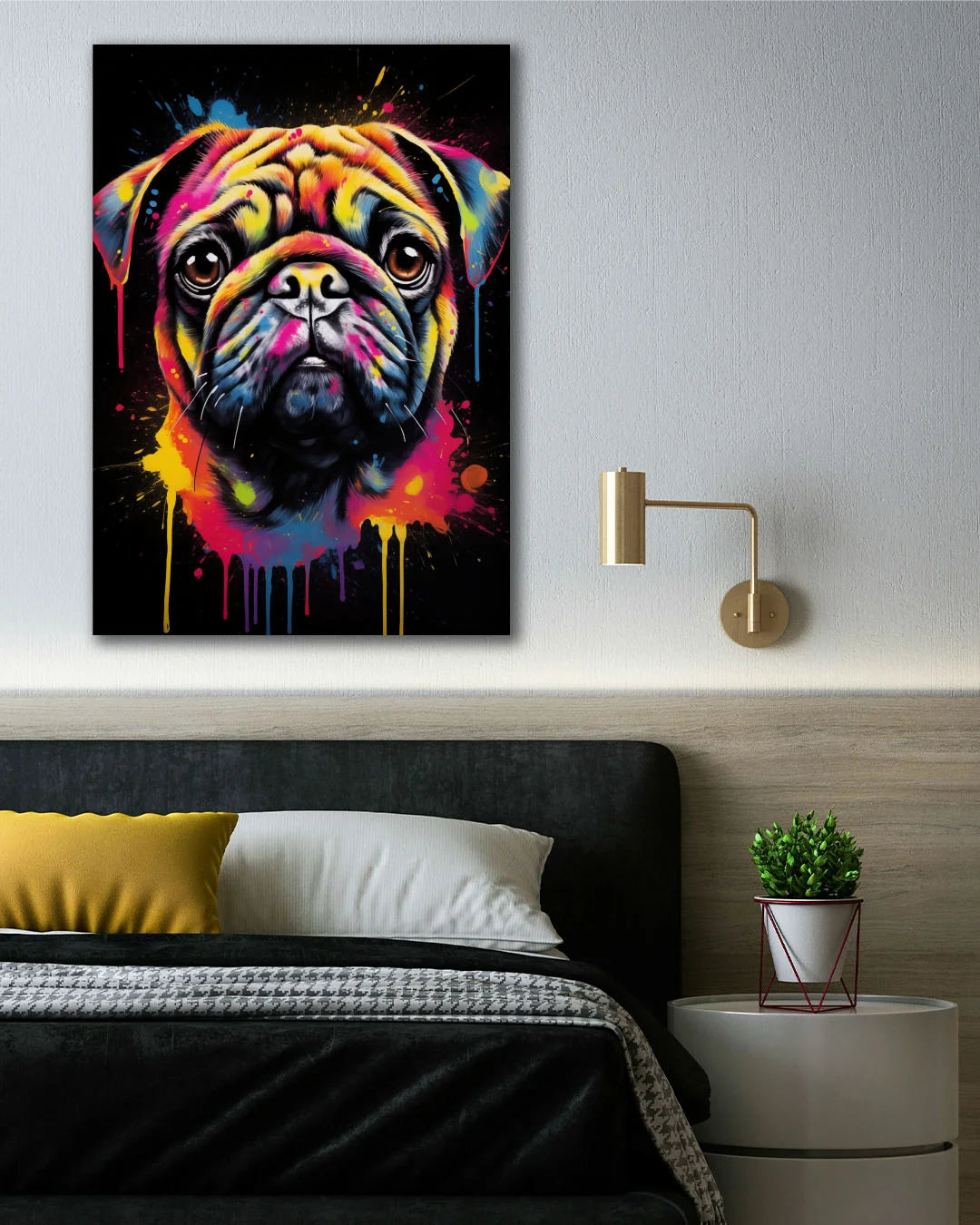 Playful Pug